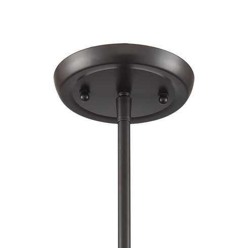 Elk Sheffield 1 Light Mini Pendant In Oil Rubbed Model: 60135/1