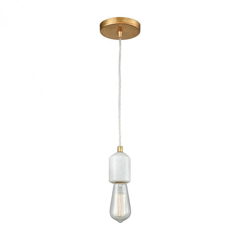 Elk Socketholder 1 Light Mini Pendant In Antique Model: 33230/1