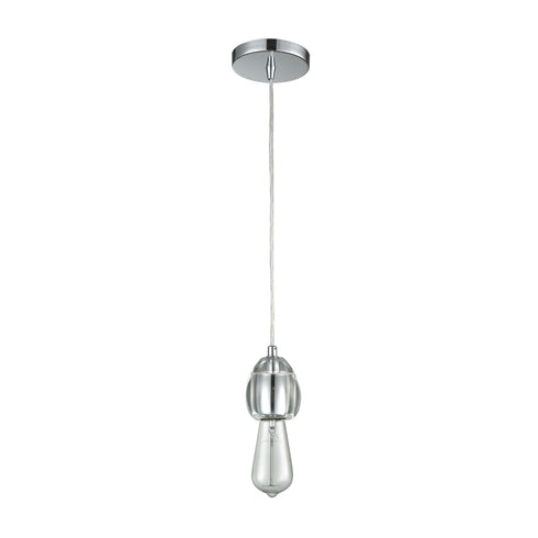 Elk Socketholder 1 Light Mini Pendant In Polished Model: 32221/1