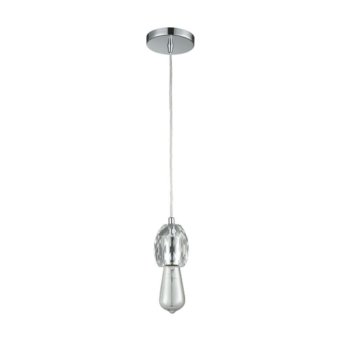 Elk Socketholder 1 Light Mini Pendant In Polished Model: 33220/1