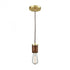 Elk Socketholder 1 Light Mini Pendant In Satin Model: 33225/1