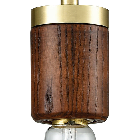 Elk Socketholder 1 Light Mini Pendant In Satin Model: 33225/1