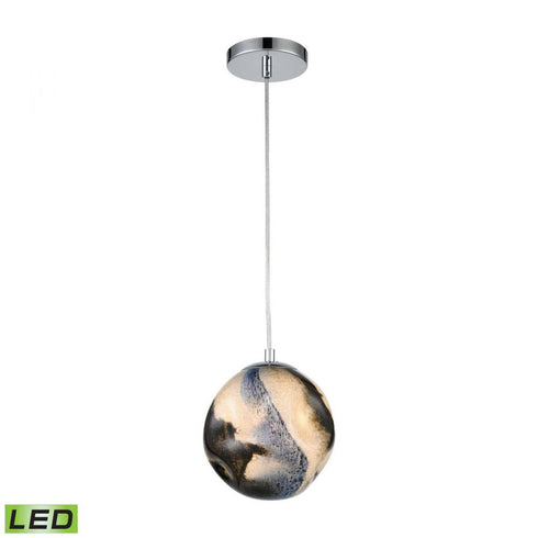 Elk Blue Planetary 1 Light Pendant Model: D4488