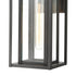 Elk Solitude 1 Light Sconce In Matte Black With Model: 87133/1