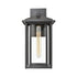 Elk Solitude 1 Light Sconce In Matte Black With Model: 87133/1