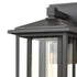 Elk Solitude 1 Light Sconce In Matte Black With Model: 87133/1