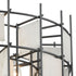 Elk Spanish Alabaster 6 Light Chandlier In Dark Model: 33145/6