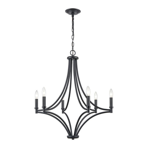 Elk Spanishvilla Chandelier Model: 33436/6