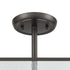 Elk Spencer 2 Light Semi Flush In Oil Rubbed Model: 10351/2
