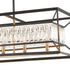 Elk Starlight 6 Light Linear Chandelier In Model: 11186/6