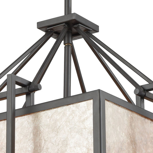 Elk Stasis 3 Light Chandlier In Oil Rubbed Bronze Model: 16184/3