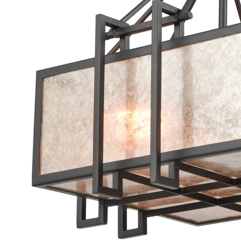 Elk Stasis 3 Light Chandlier In Oil Rubbed Bronze Model: 16184/3