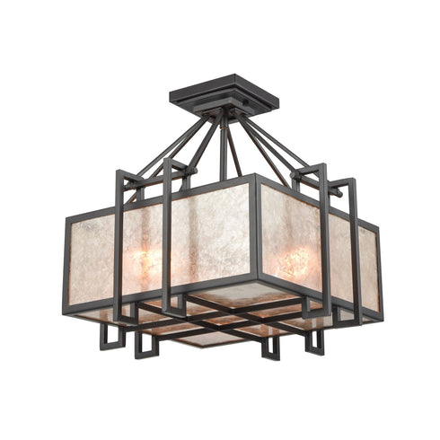 Elk Stasis 3 Light Chandlier In Oil Rubbed Bronze Model: 16184/3