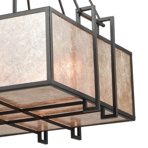 Elk Stasis 4 Light Chandlier In Oil Rubbed Bronze Model: 16185/4