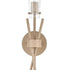Elk Stix 1 Light Sconce In Light Wood With Seedy Model: 57280/1