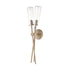 Elk Stix 2 Light Sconce In Light Wood With Seedy Model: 57281/2