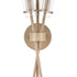 Elk Stix 2 Light Sconce In Light Wood With Seedy Model: 57281/2