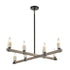 Elk Stone Manor 8 Light Island Light In Aspen And Model: 15463/8