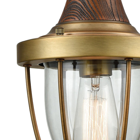 Elk Sturgis 1 Light Mini Pendant In Brushed Model: 33140/1
