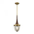 Elk Sturgis 1 Light Mini Pendant In Brushed Model: 33140/1