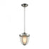 Elk Sturgis 1 Light Mini Pendant In Satin Nickel Model: 33110/1