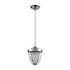 Elk Sturgis 1 Light Mini Pendant In Satin Nickel Model: 33110/1