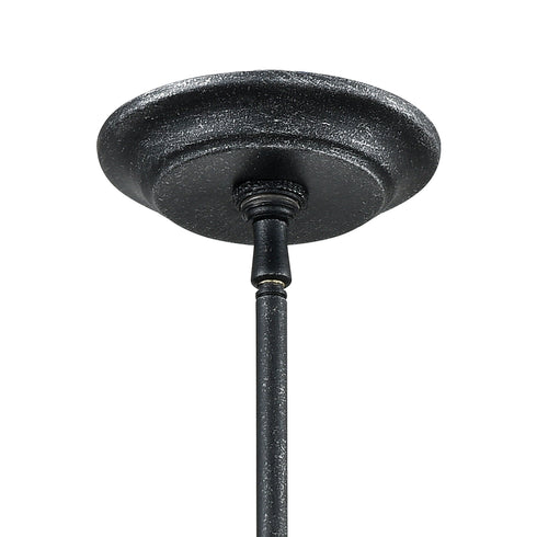 Elk Sturgis 1 Light Mini Pendant In Silvered Model: 33130/1
