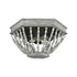 Elk Summerton 3 Light Flush Mount In Washed Gray Model: 33191/3