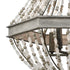 Elk Summerton 5 Light Chandlier In Washed Gray Model: 33194/5