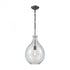 Elk Sunderland 1 Light Mini Pendant In Silvered Model: 56640/1