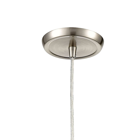 Elk Sutter Creek 1 Light Mini Pendant In Satin Model: 25099/1