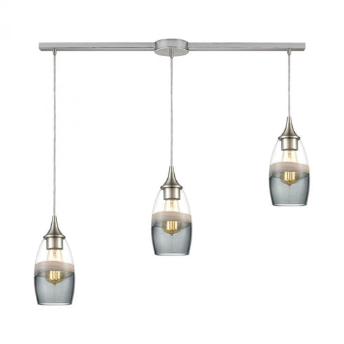 Elk Sutter Creek 3 Light Linear Mini Pendant Model: 25098/3L