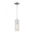Elk Swirl 1 Light Mini Pendant In Polished Chrome Model: 56595/1