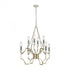 Elk Sylvanna 8 Light Chandelier In Antique Silver Model: 33045/8