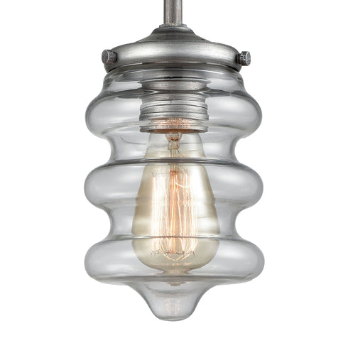 Elk Synchronis 1 Light Mini Pendant In Weathered Model: 16170/1