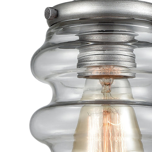 Elk Synchronis 1 Light Mini Pendant In Weathered Model: 16170/1