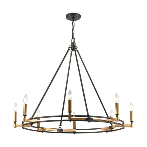 Elk Talia 8 Light Chandelier In Oil Rubbed Bronze Model: 15606/8