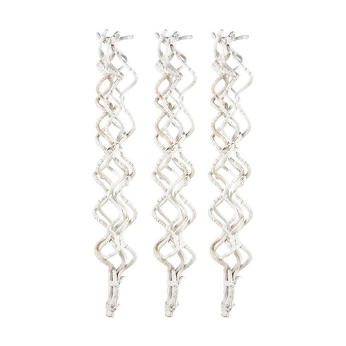Elk Thrushcross Decorative Sprigs In White (set Model: 2181-098/S3