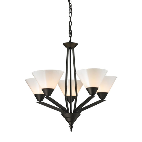 Elk Tribecca Chandelier Model: 2455CH/10