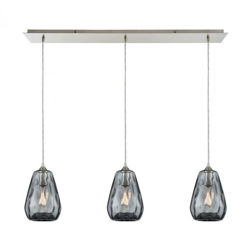 Elk Tulare 3 Light Linear Mini Pendant Fixture In Model: 25101/3LP