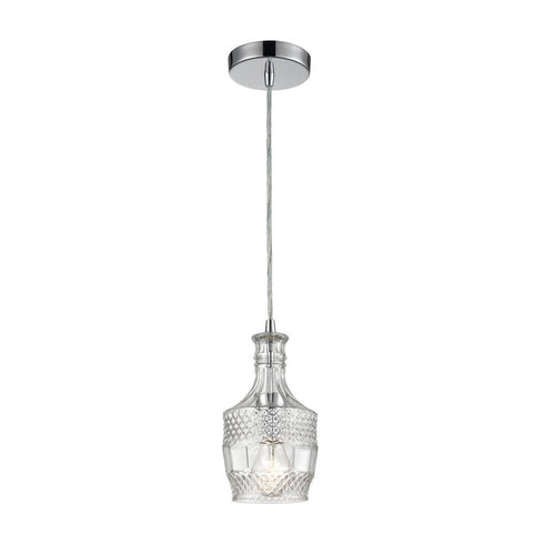 Elk Twickenham 1 Light Mini Pendant Round Model: 1122-053