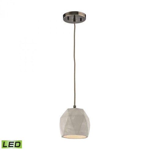 Elk Urban Form 1 Light Mini Pendant In Black Model: 45330/1-LED