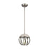 Elk Urban Form 1 Light Mini Pendant In Brushed Model: 45337/1
