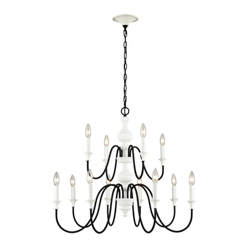 Elk Valdeloire Chandelier Model: 33470/8+4