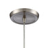 Elk Villiska 1 Light Mini Pendant In Satin Nickel Model: 10930/1
