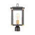 Elk Vincentown 1 Light Post Mount In Matte Black Model: 46724/1