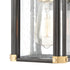 Elk Vincentown 1 Light Sconce In Matte Black With Model: 46720/1