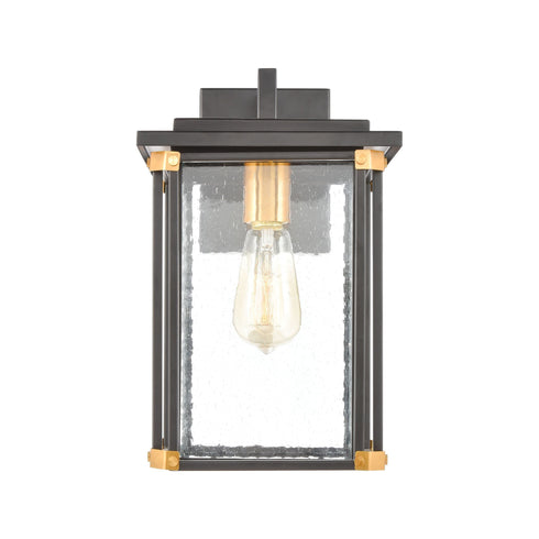 Elk Vincentown 1 Light Sconce In Matte Black With Model: 46721/1