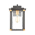 Elk Vincentown 1 Light Sconce In Matte Black With Model: 46721/1