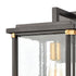 Elk Vincentown 1 Light Sconce In Matte Black With Model: 46722/1